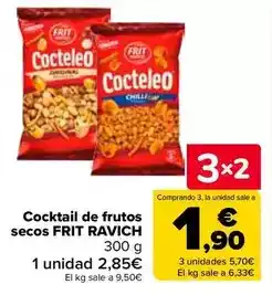 Carrefour Frit ravich - cocktail de frutos secos oferta