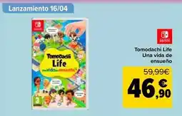 Carrefour Nintendo switch - tomodachi life una vida de ensueno oferta