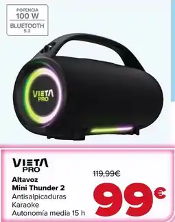 Carrefour Vieta - altavoz mini thunder 2 oferta