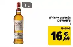 Carrefour Dewar's - whisky escocés oferta