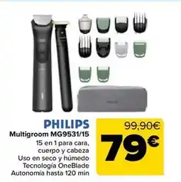 Carrefour Philips - multigroom mg9531/15 oferta
