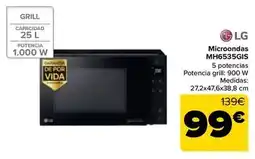 Carrefour Lg - microones mh6535gis oferta