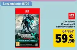 Carrefour Nintendo switch - xenoblade chronicles x definitive edition oferta
