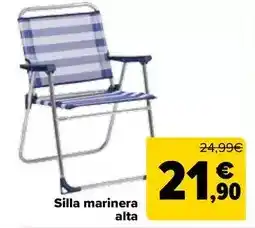 Carrefour Silla marinera alta oferta