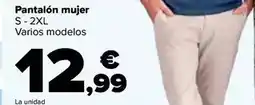 Carrefour Tex - pantalon mujer oferta