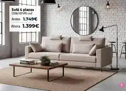 Mubak Sofa 4 plazas oferta