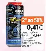 Supermercados Aquí Estrella galicia - cervexa 0,0% lata oferta