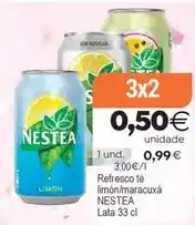 Supermercados Aquí Nestea - refresco té limón/maracuxȧ oferta