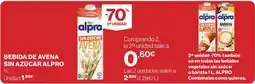 Supercor ALPRO Bebida de avena sin azúcar oferta