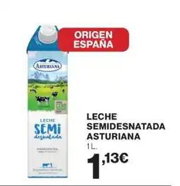 Supercor ASTURIANA Leche semidesnatada oferta