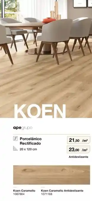 Apegrupo - porcelánico rectificado