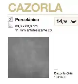 Distriplac Cazorla gris oferta