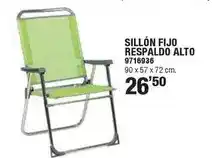 Optimus Sillon fijo respaldo alto oferta
