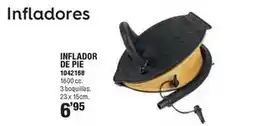 Optimus Inflador de pie oferta