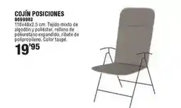 Optimus Cojín posiciones oferta