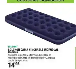 Optimus Bestway - colchon cama hinchable individual oferta