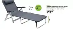 Optimus Cama plegable con brazos oferta