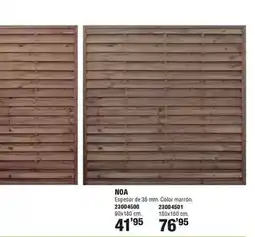 Optimus Forest - paneles de madera noa oferta