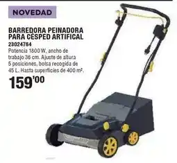 Optimus Barredora peinadora para cesped artificial oferta