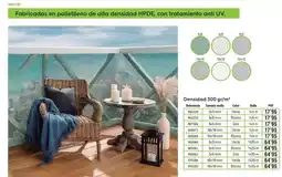 Optimus Nortene - fabricadas en polietileno de alta densidad hpde, con tratamiento anti uv oferta