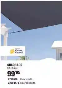 Optimus Coolaroo - toldos vela heatshield cuadrado oferta