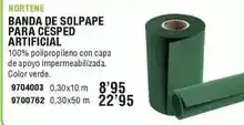 Optimus Nortene - banda de solpape para césped artificial oferta