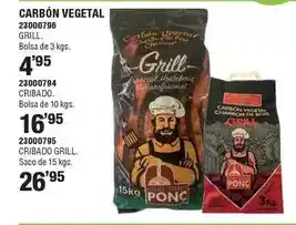 Ponç - carbón vegetal