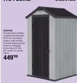 Optimus Natuur - casetas de resina oferta