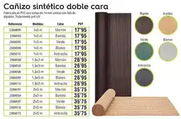 Optimus Canizo sintético doble cara oferta