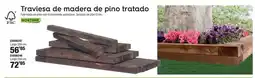 Optimus Nortene - traviesa de madera de pino tratado oferta