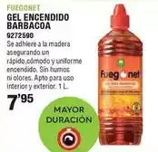 Optimus Fuegonet - gel encendido barbacoa oferta