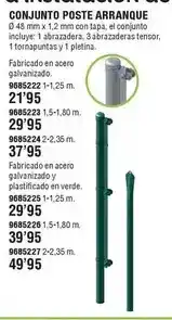 Optimus Conjunto poste arranque oferta