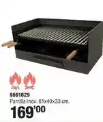 Optimus El zorro - parrilla inox oferta