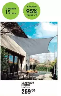 Optimus Coolaroo - toldos vela grande color gris claro cuadrado oferta