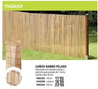 Natuur - cañizo bambú pelado