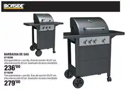 Optimus Ironside - barbacoa de gas oferta