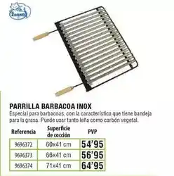 Optimus Parrilla barbacoa inox oferta
