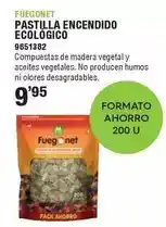 Optimus Fuegonet - pastilla encendido ecológico oferta