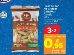 Carrefour Carrefour classic - picos de pan no gluten! carrefour classic oferta
