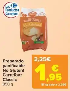 Carrefour Carrefour classic - preparado panificable no gluten! carrefour classic oferta