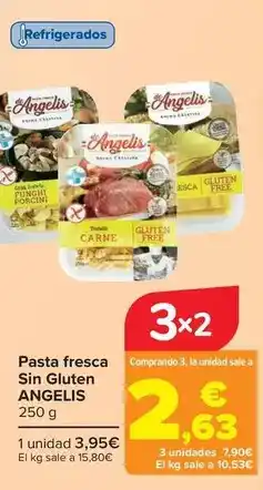 Angelis - pasta fresca sin gluten