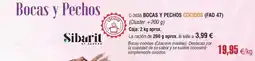 Abordo Sibari - bocas y pechos cocidos oferta