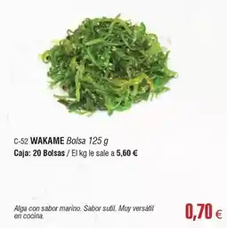 Abordo Sutil - wakame oferta