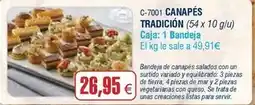 Abordo Canapés tradición oferta