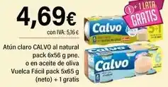 Cash Ifa Calvo - atun claro al natural oferta