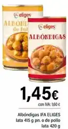 Cash Ifa Ifa eliges - albondigas oferta