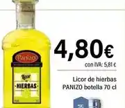 Cash Ifa Panizo - licor de hierbas botella oferta
