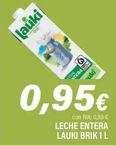 Cash Ifa Lauki - leche entera brut oferta