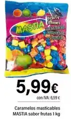 Cash Ifa Caramelos masticables sabor frutas oferta