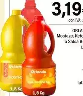 Cash Ifa Orlando - mostaza, ketch o salsa b oferta